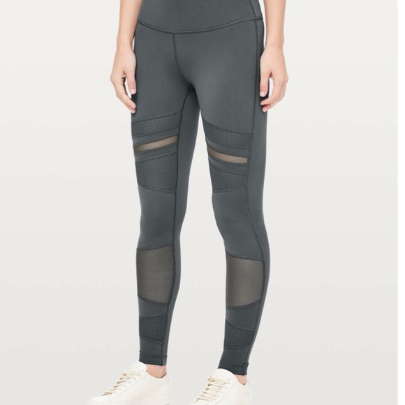 lululemon athletica Pants - Lululemon Wunder Under High-Rise Tight *Mix & Mesh